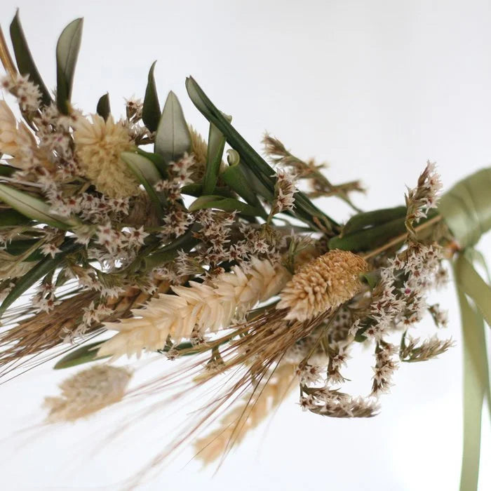 DIY - Couronne de fleurs séchées