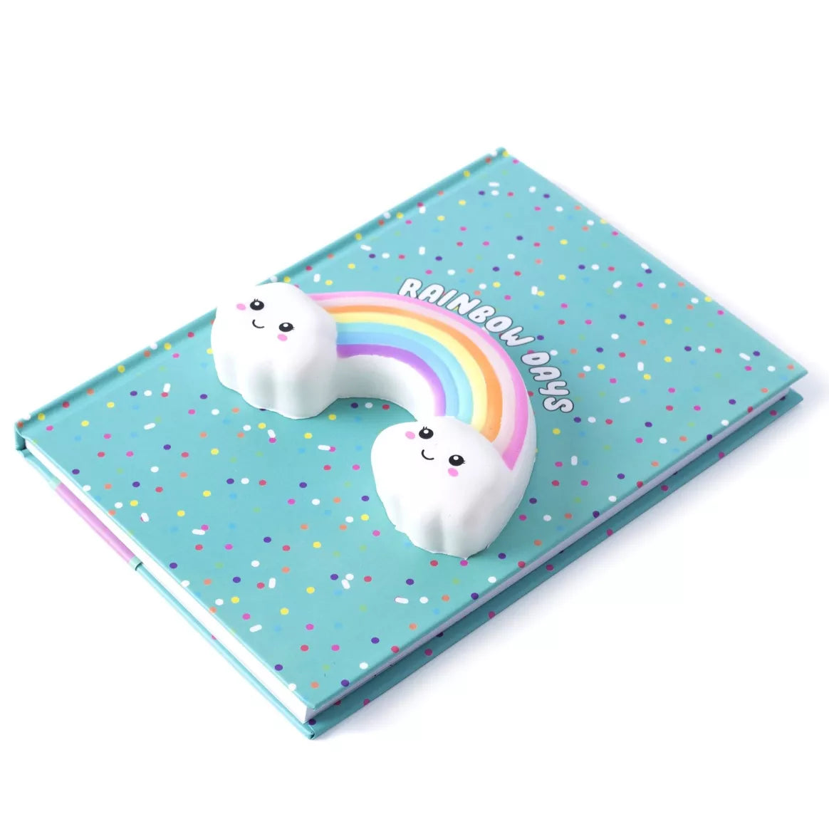 Carnet "fluffy" - Arc en Ciel