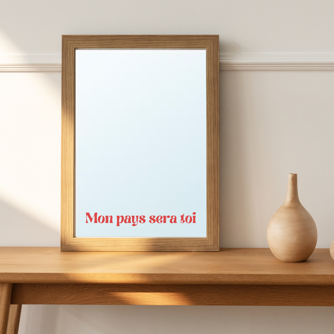Miroir Céline - Mon pays sera toi