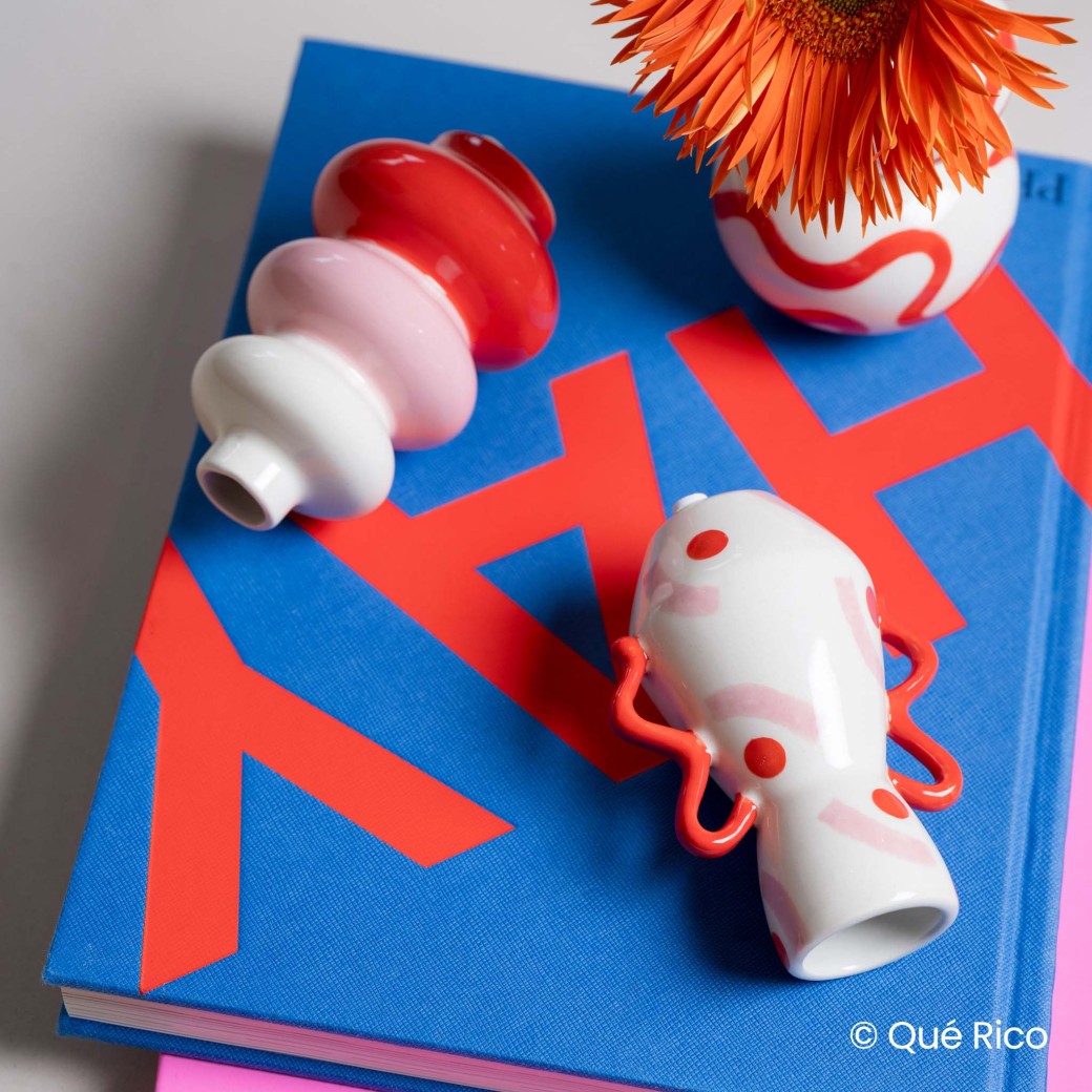 Vase XS Trio 3 - Rouge
