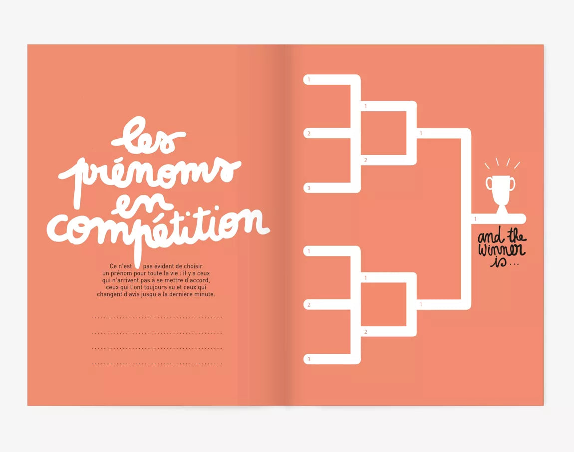 Livre à compléter - 9 mois à t'attendre