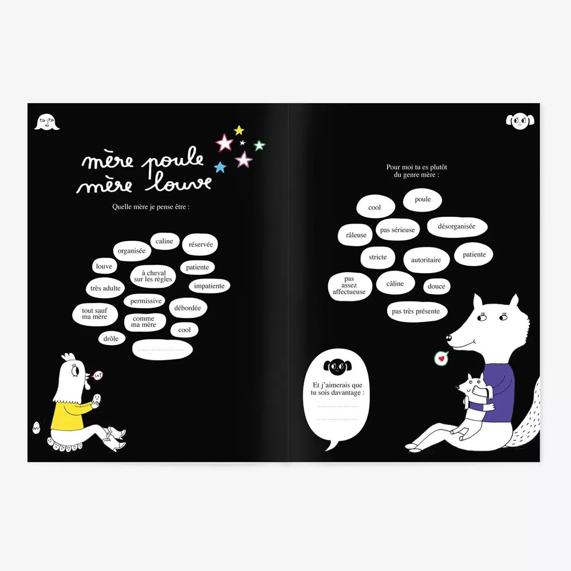 Livre à compléter - Telle mère, telle fille !