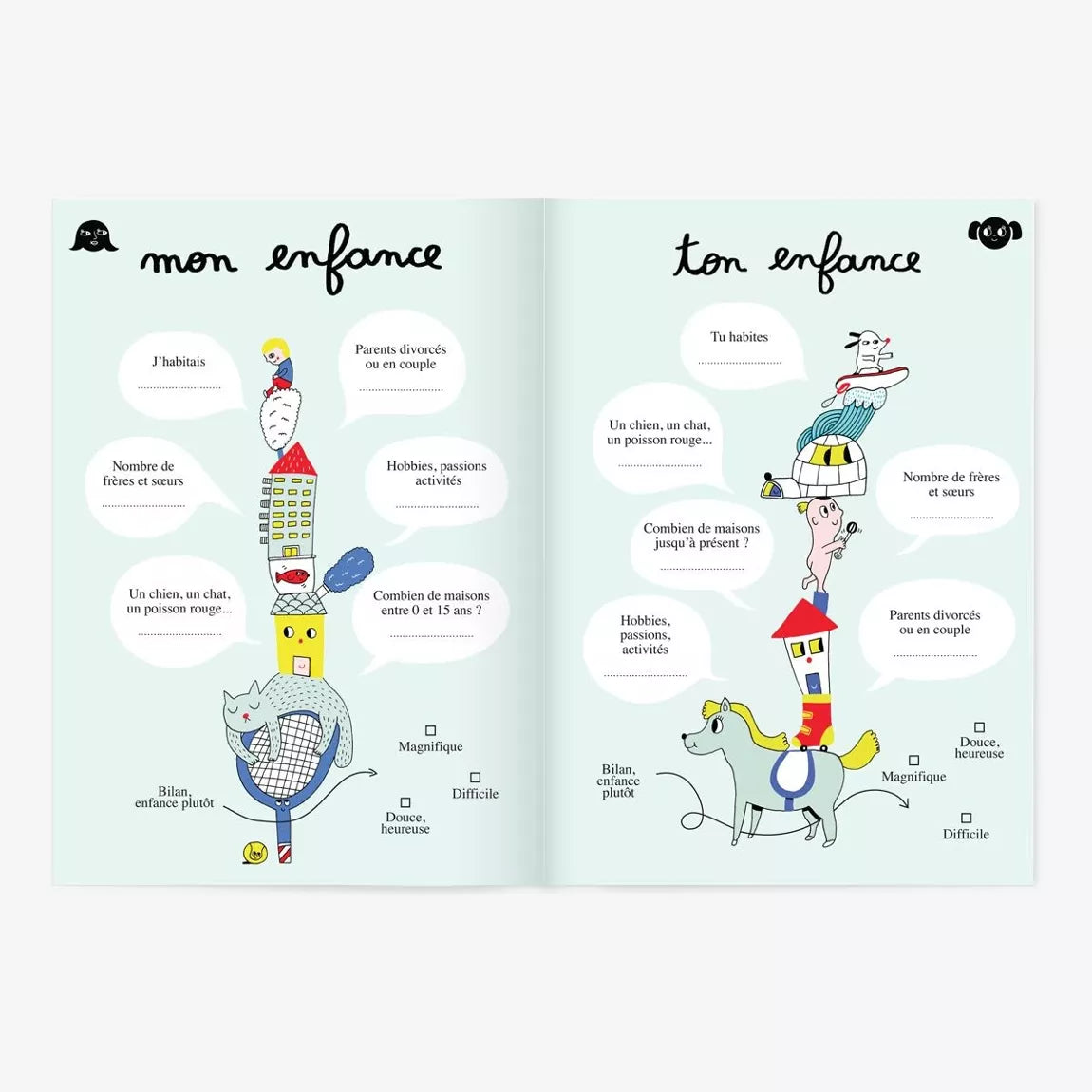 Livre à compléter - Telle mère, telle fille !