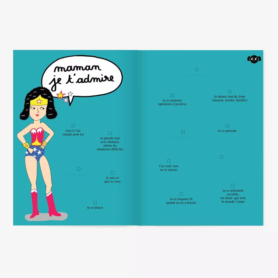 Livre à compléter - Telle mère, telle fille !