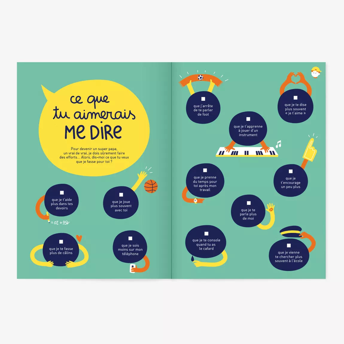 Livre à compléter - Tel père, tel fils ?