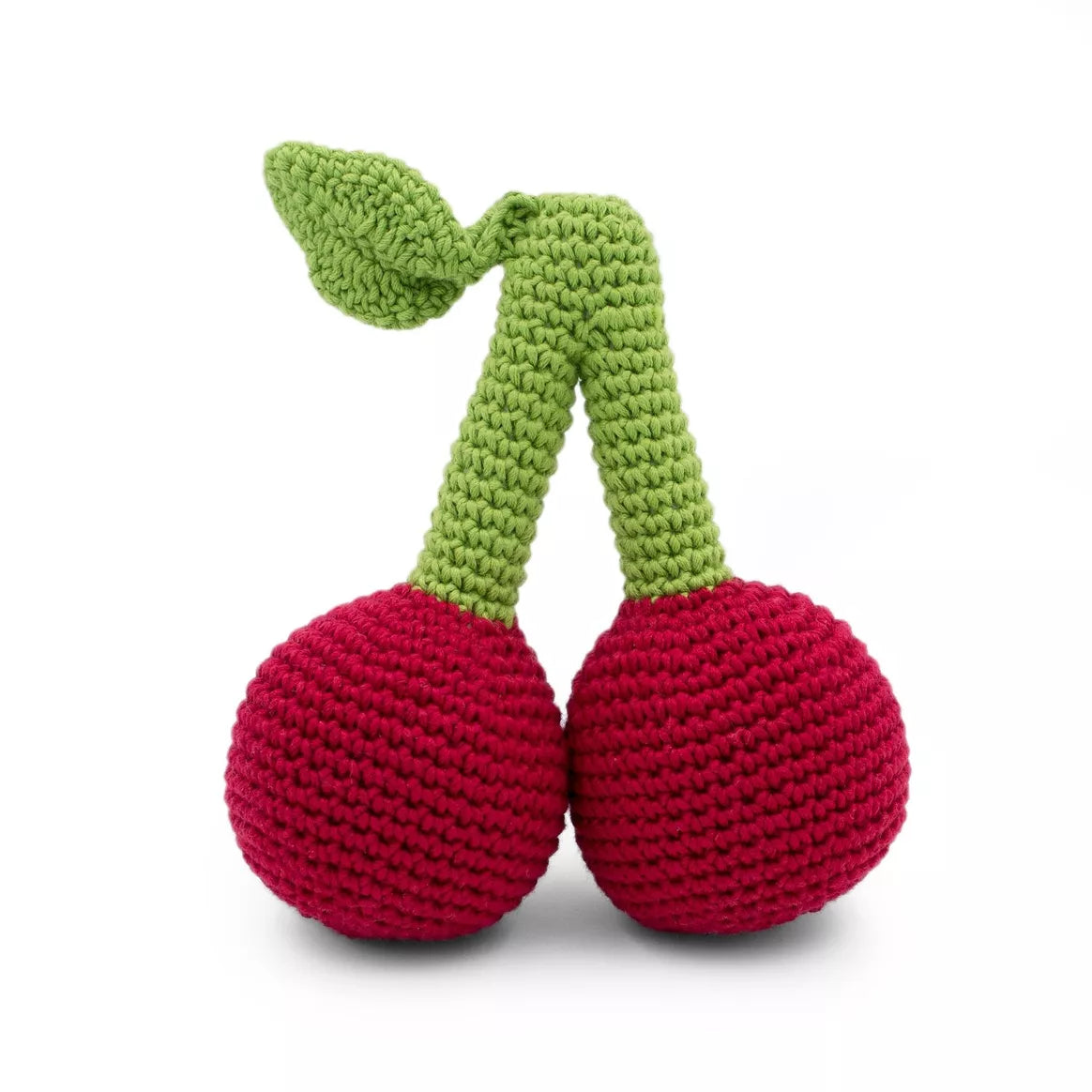 Peluche crochet - Cerise