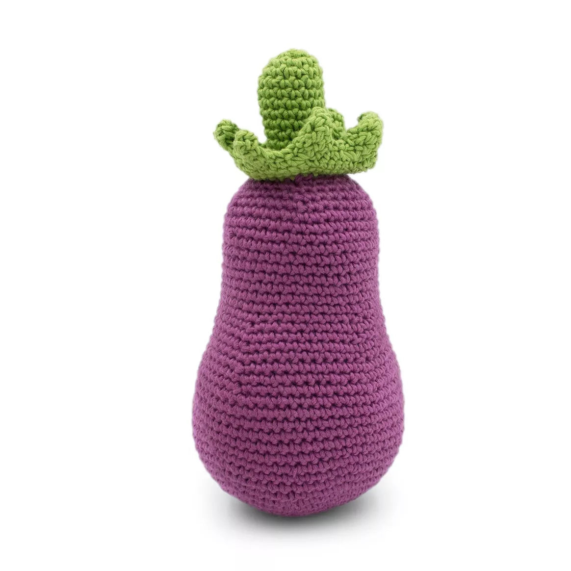Peluche crochet - Aubergine