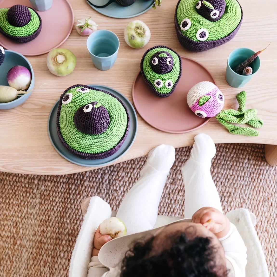 Peluche crochet - Avocat