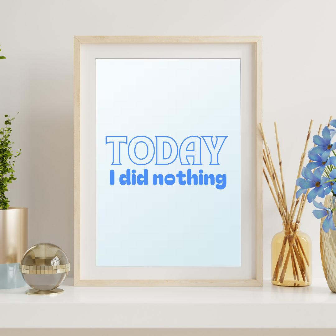Miroir - Today I did nothing