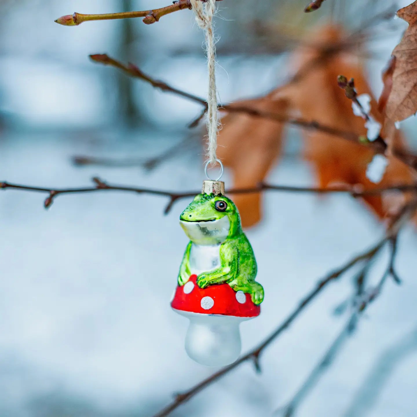 Boule de noël - Grenouille