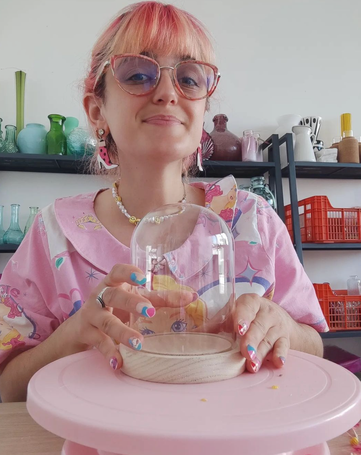 Bouquet XS Fleurs séchées - Bleu