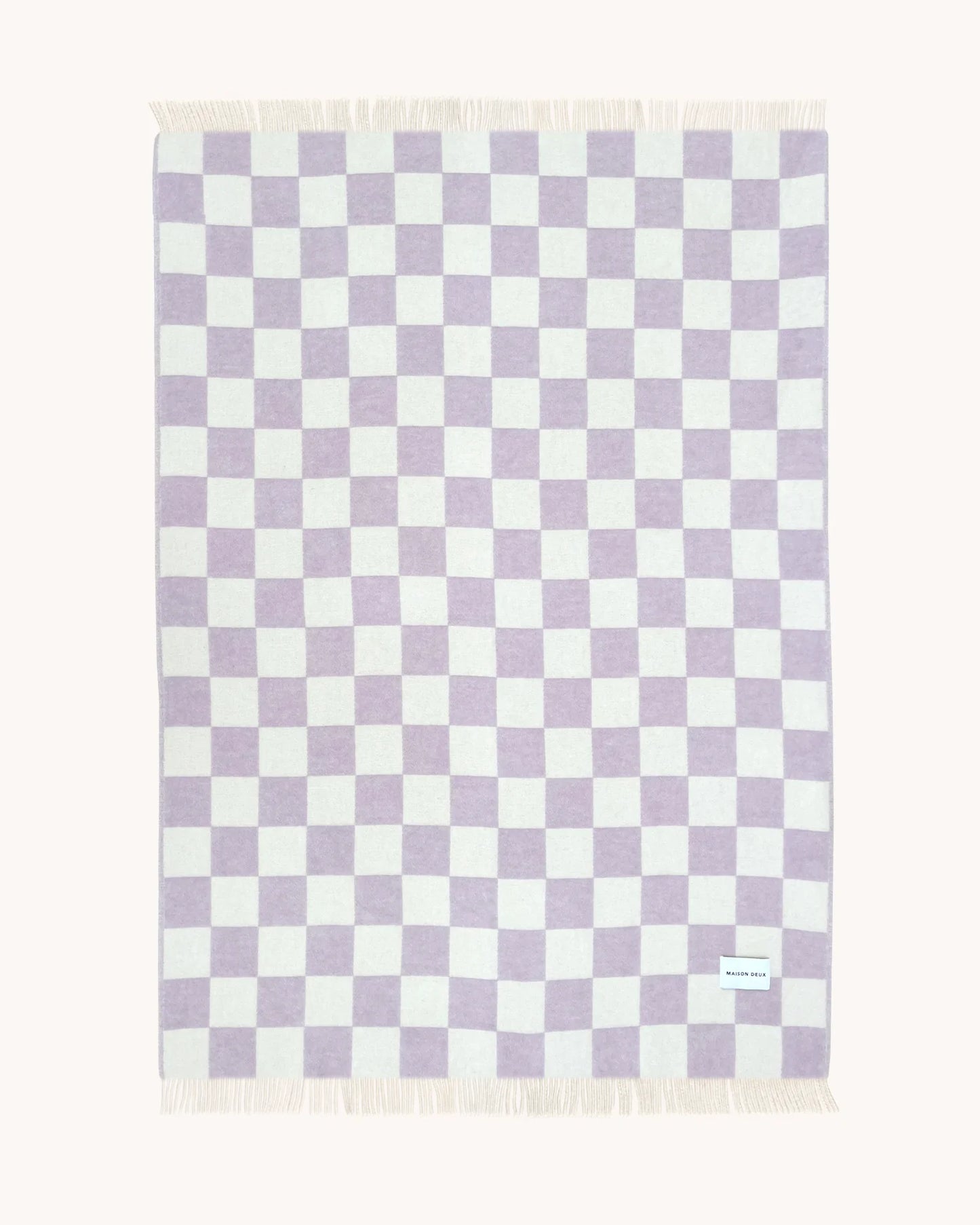Couverture Damier - Lilas