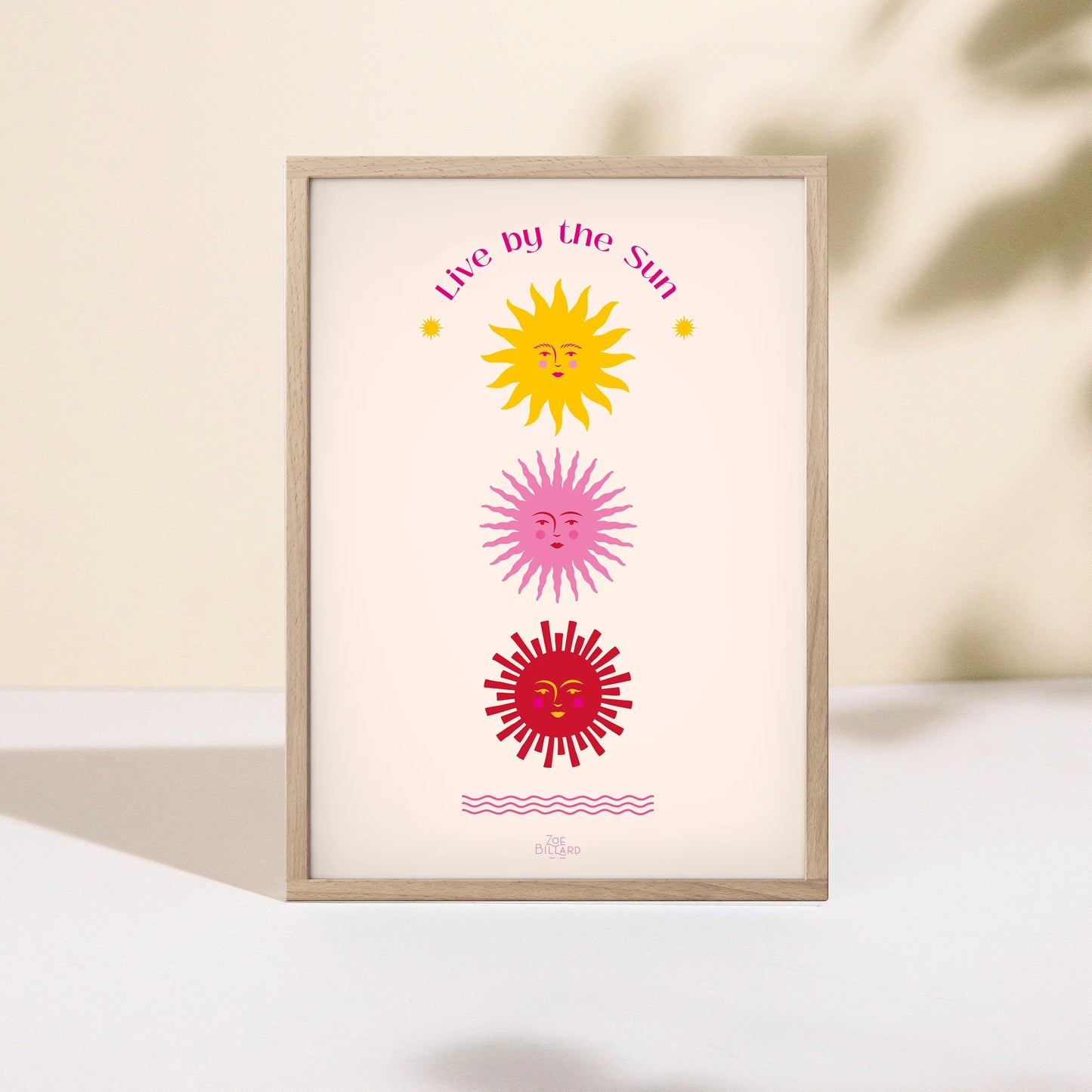 Live by the Sun - Affiche Zoé