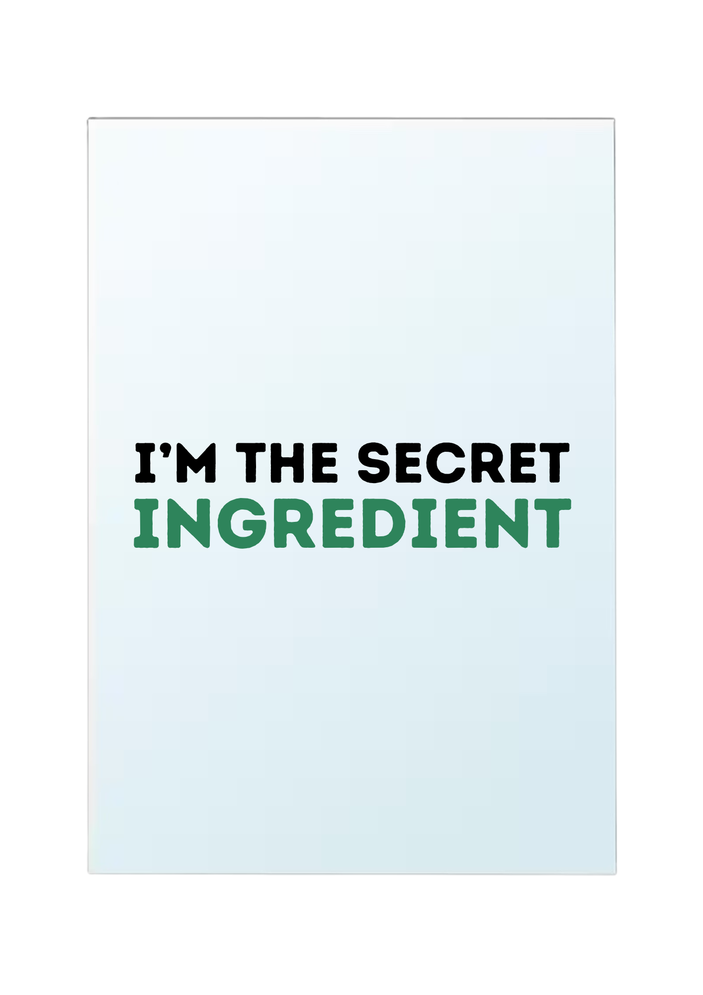 Miroir - I'm the secret ingredient