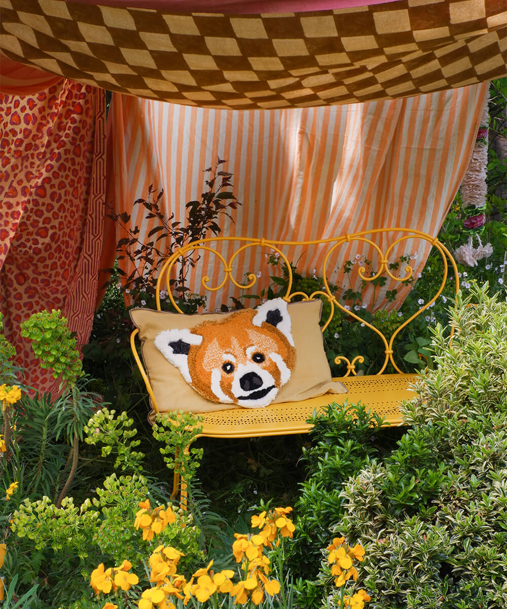 Tapis Panda Roux - Tête
