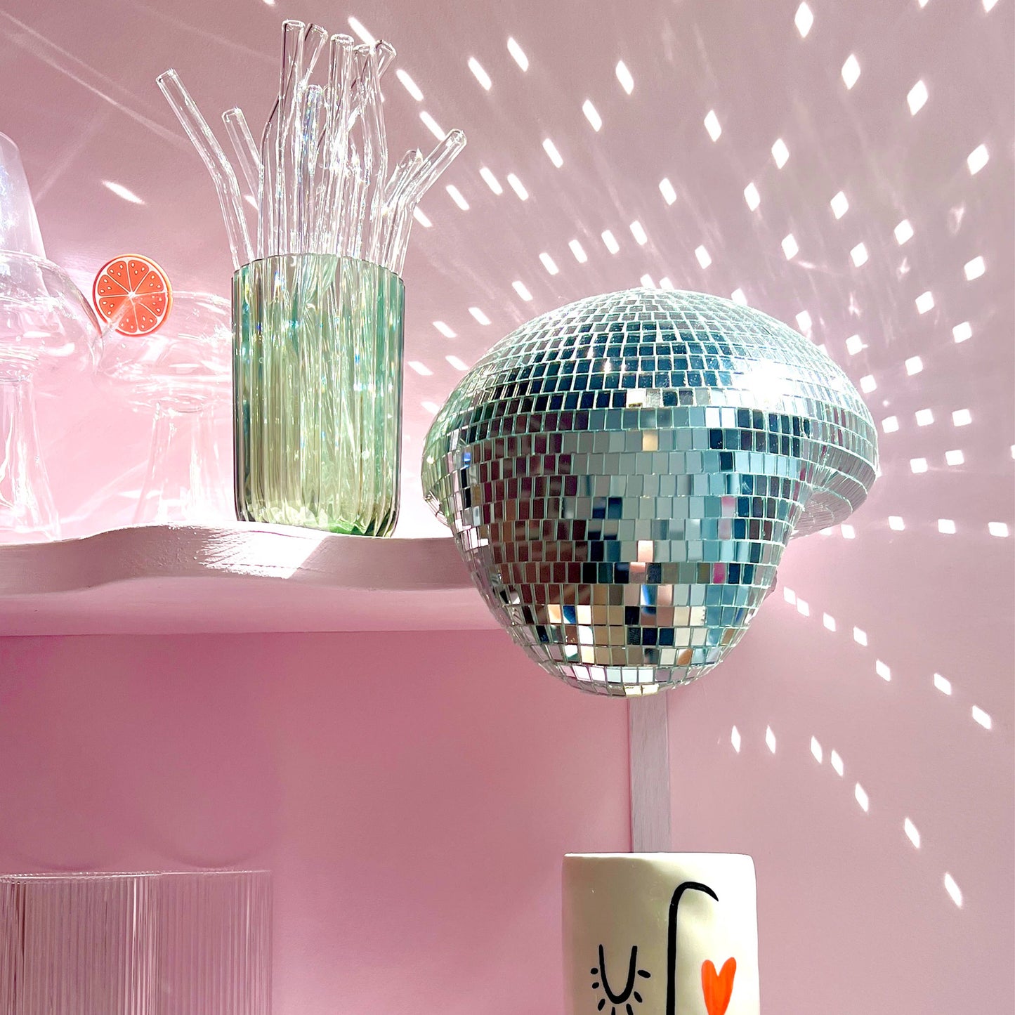 Boule disco fondue