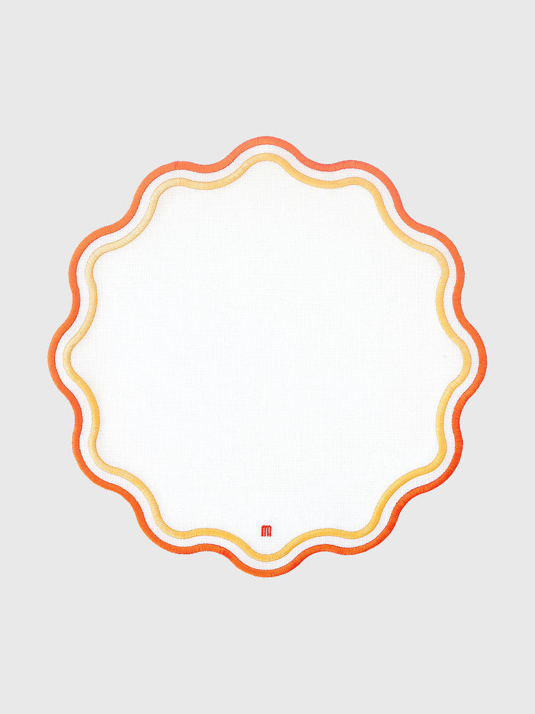 Set de Table Flora - Orange