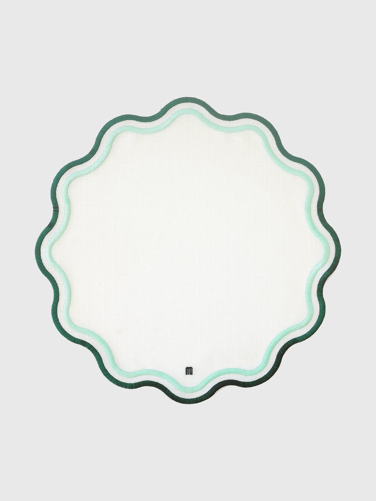 Set de Table Flora - Vert