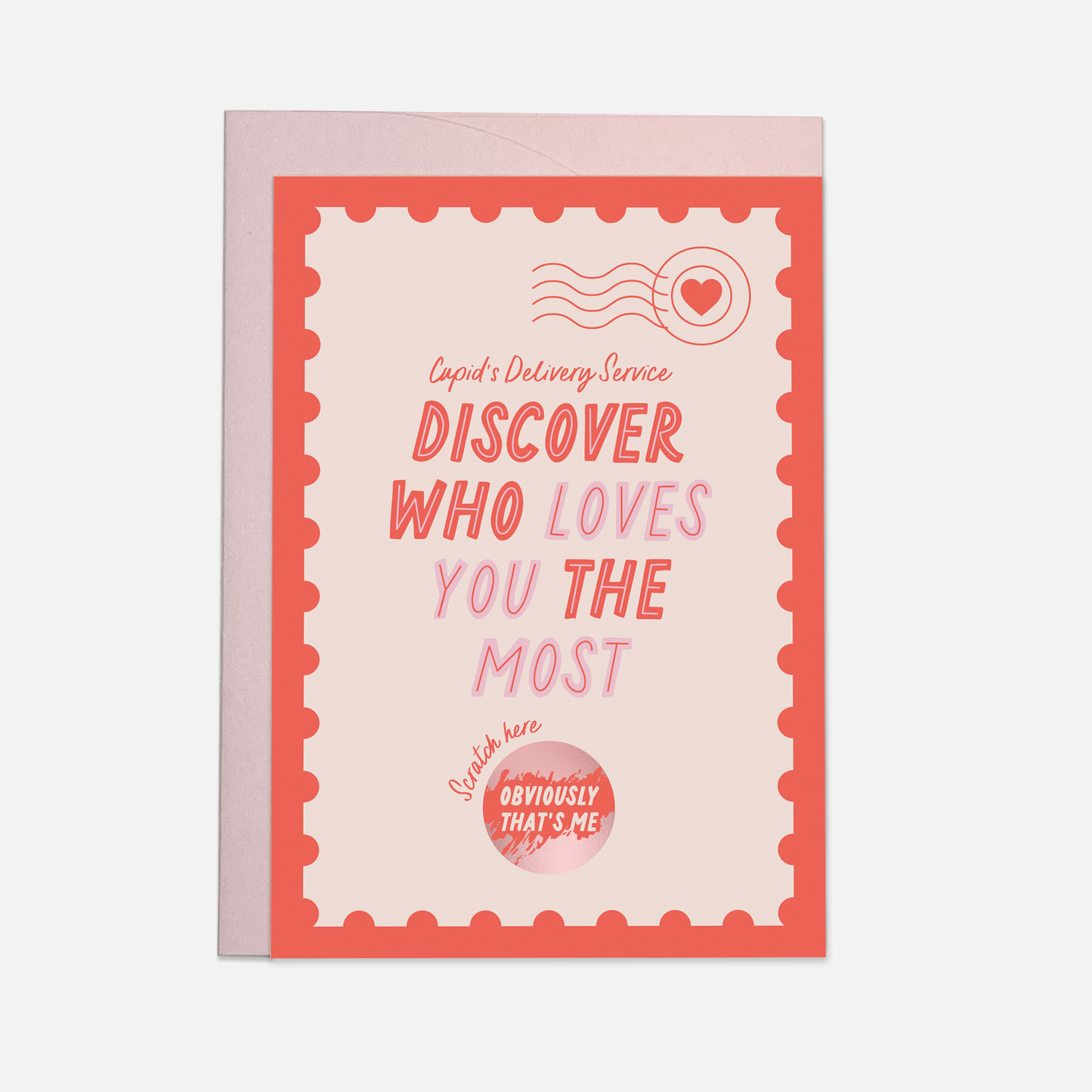 Carte à gratter - personnalisable