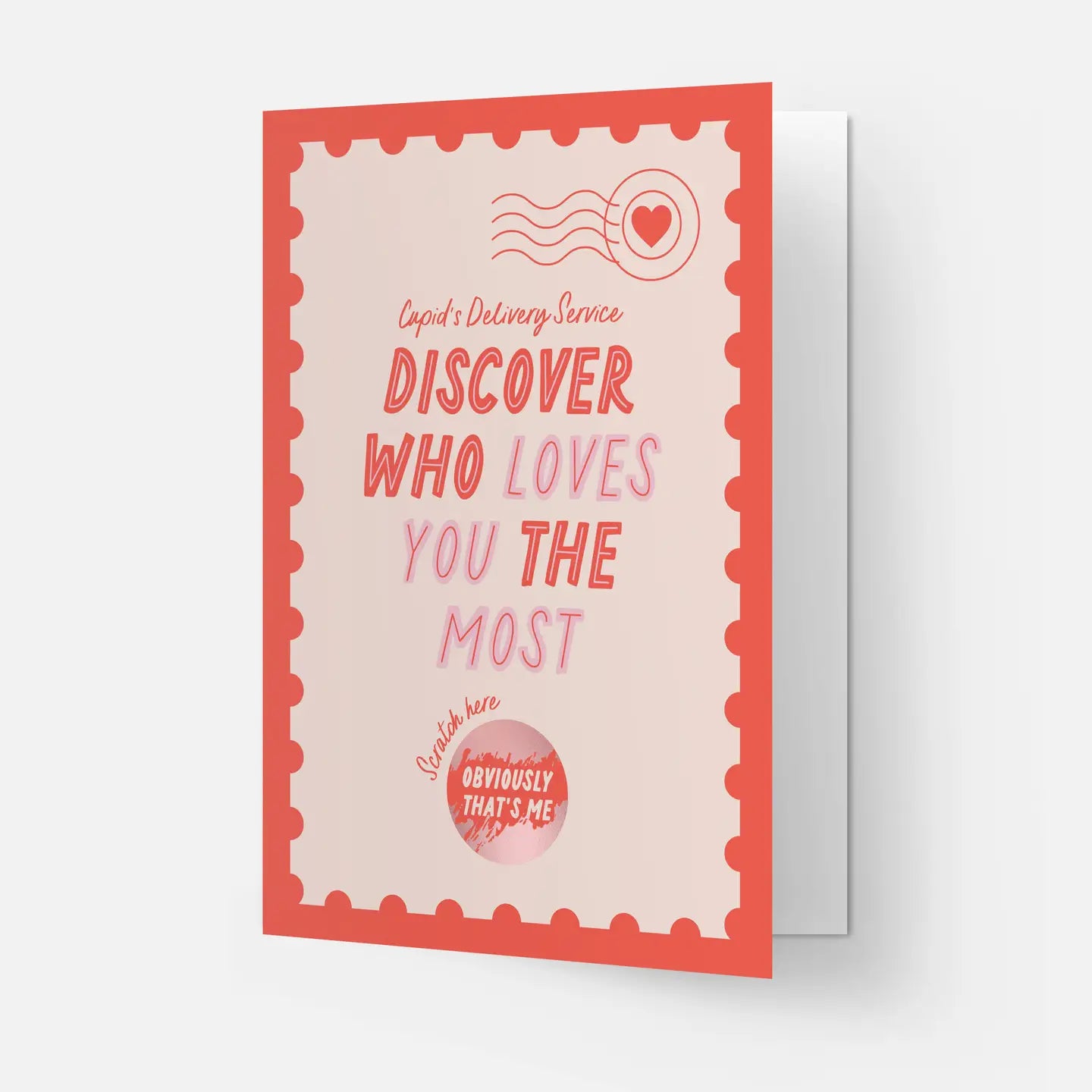 Carte à gratter - personnalisable