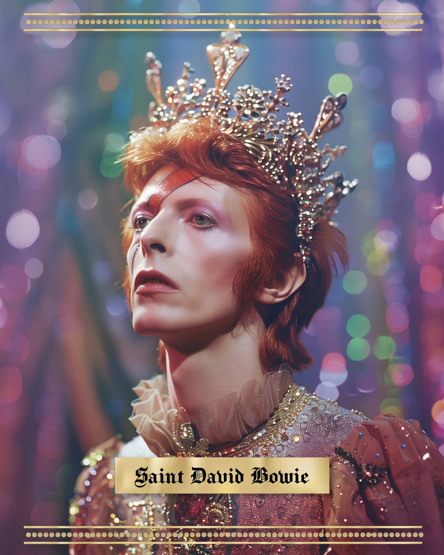Bougie iconic - David Bowie