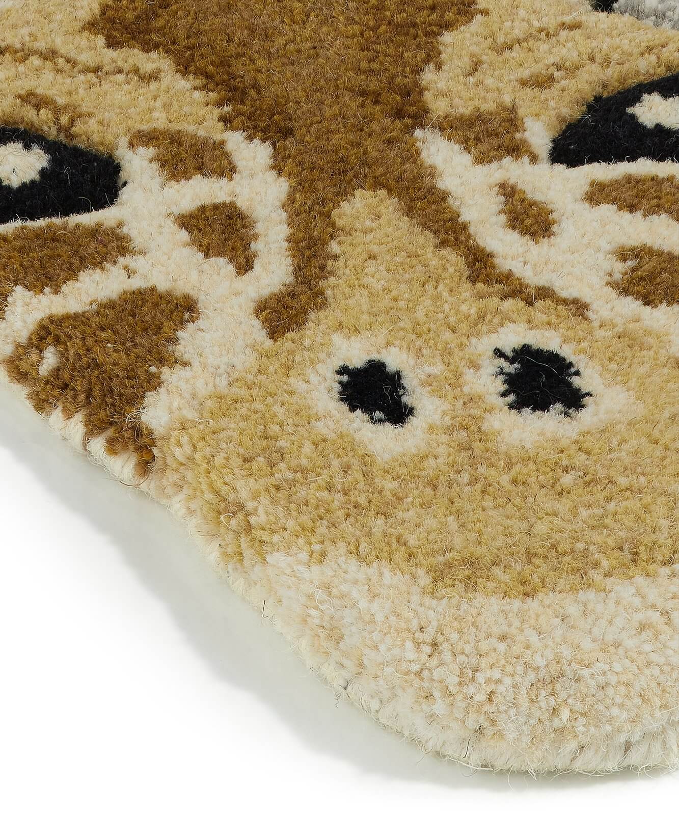 Tapis Girafle - Tête