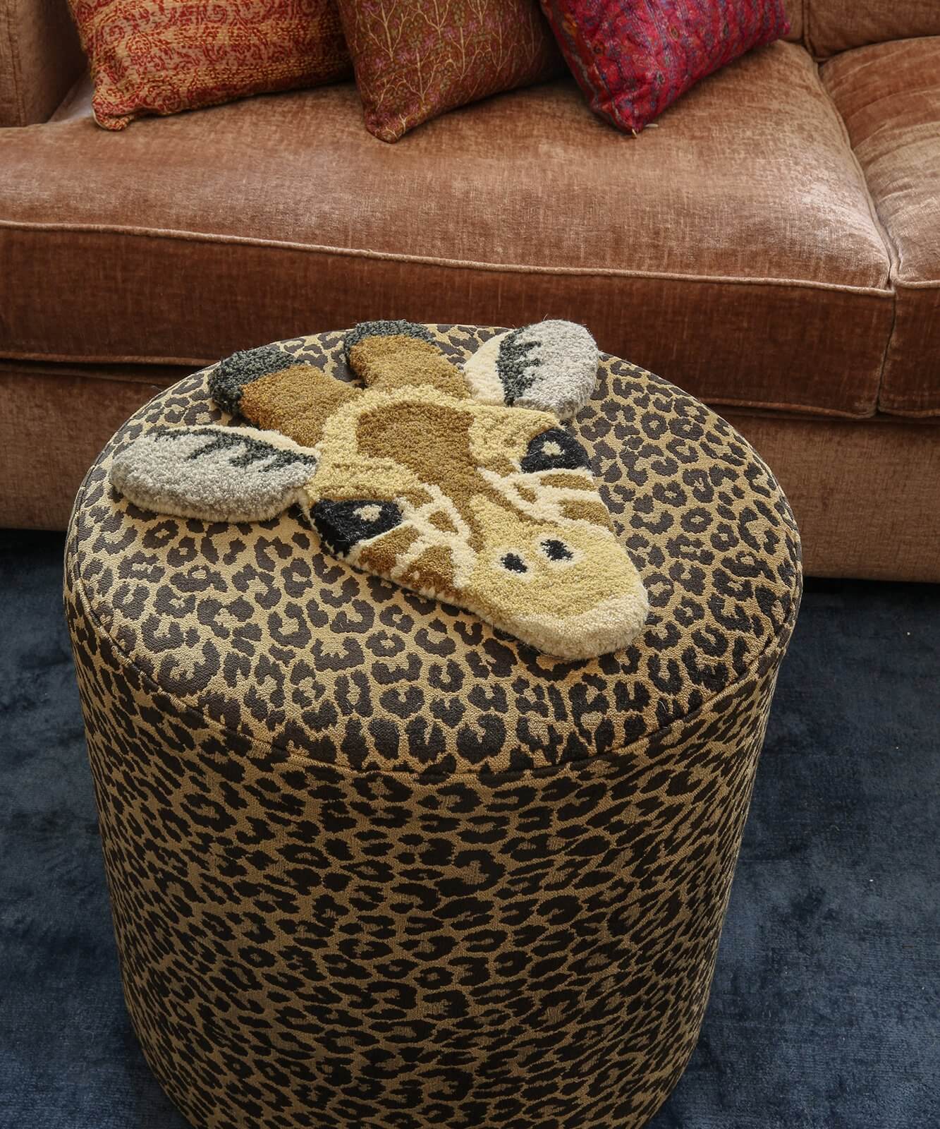 Tapis Girafle - Tête