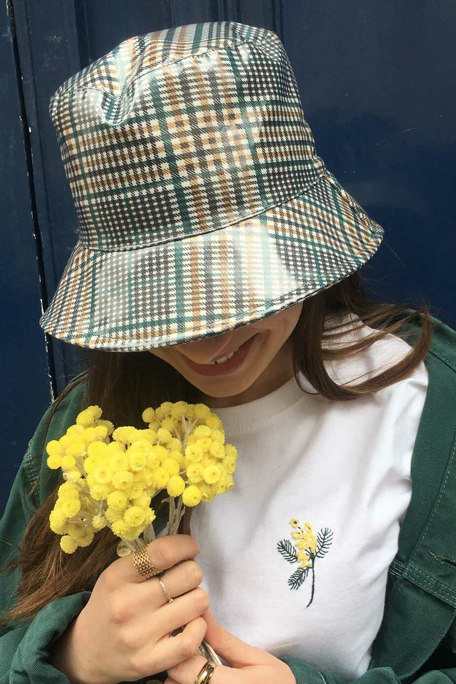 T-shirt brodé - Mimosa