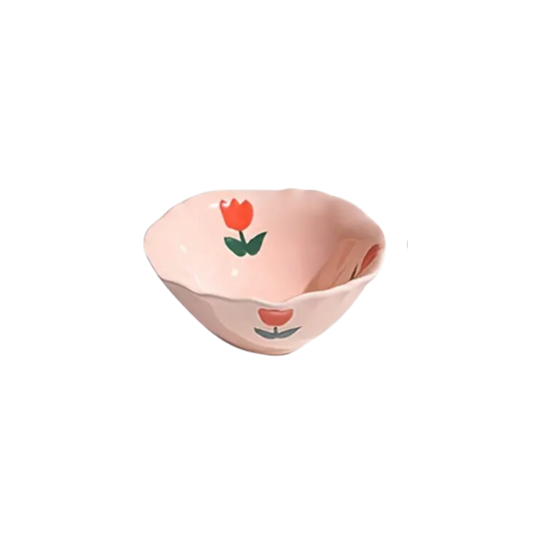 Bol Fleurs - Rose