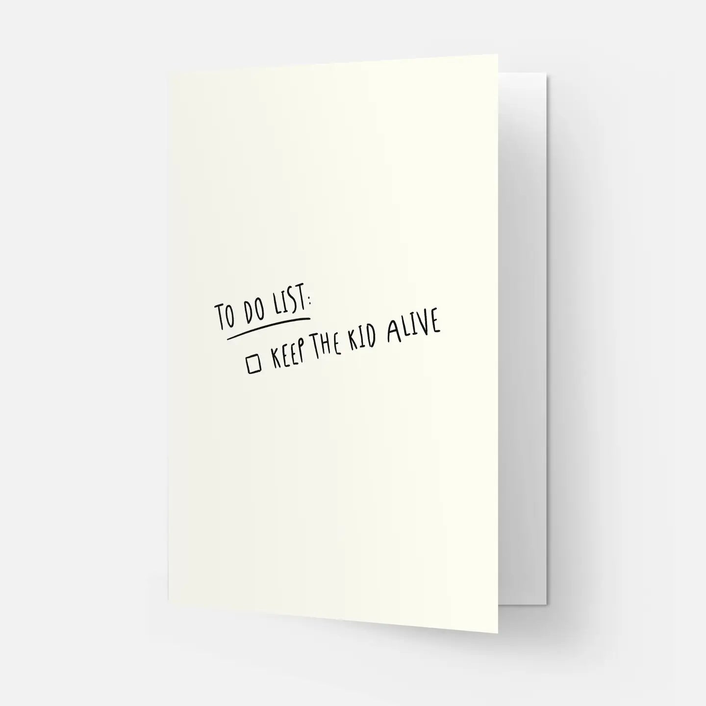 Carte de naissance - To do list