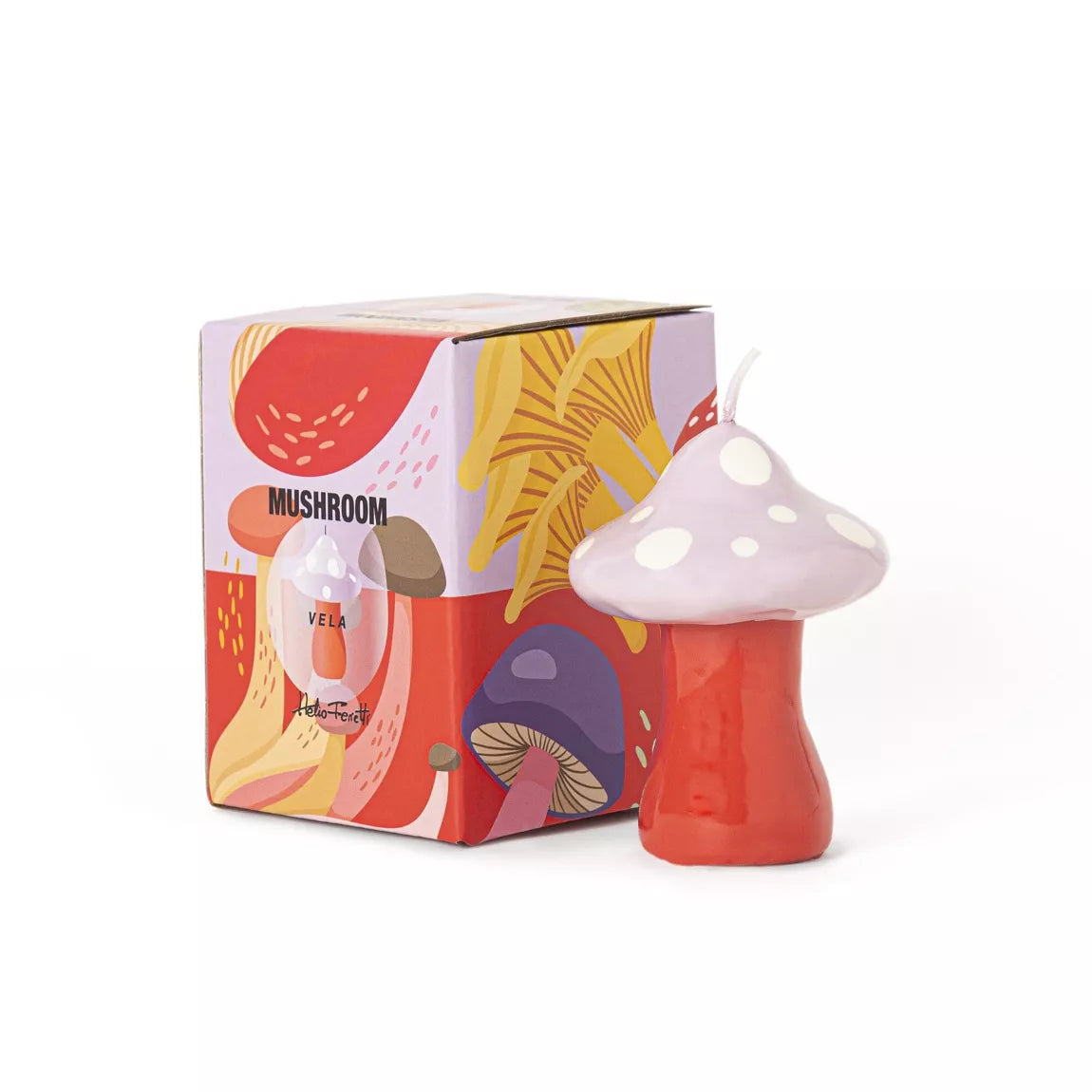 Bougie Champignon XS - Rose