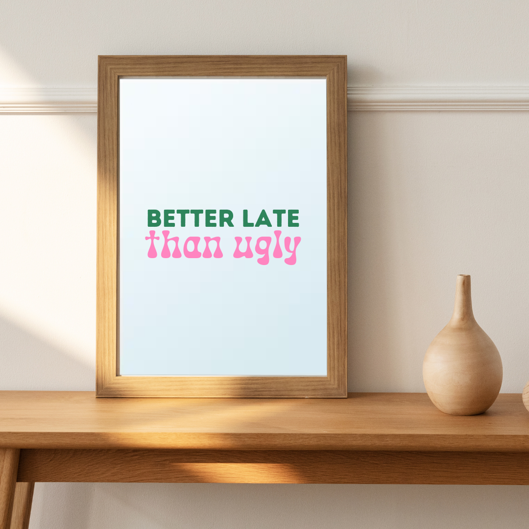 Miroir - Better late than ugly