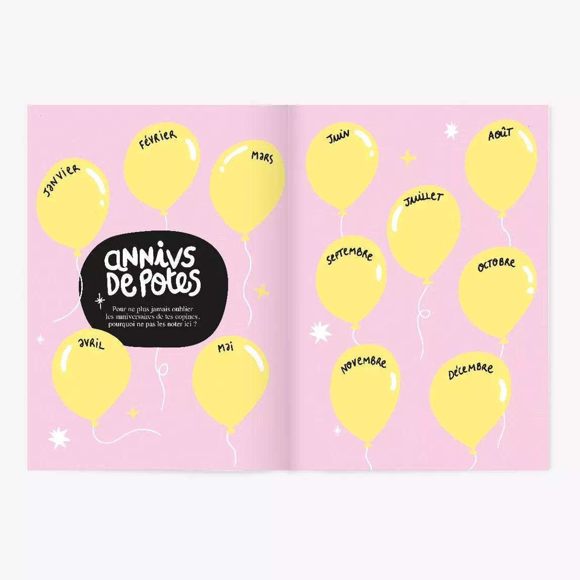 Livre à compléter - Gang de filles