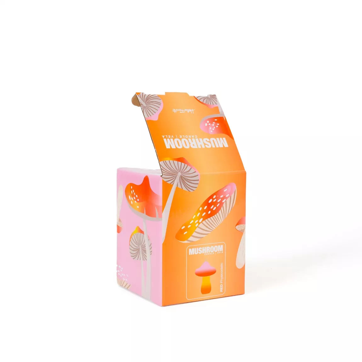 Bougie Champignon XS - Sunset Orange