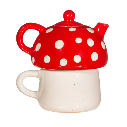 Théière champignon