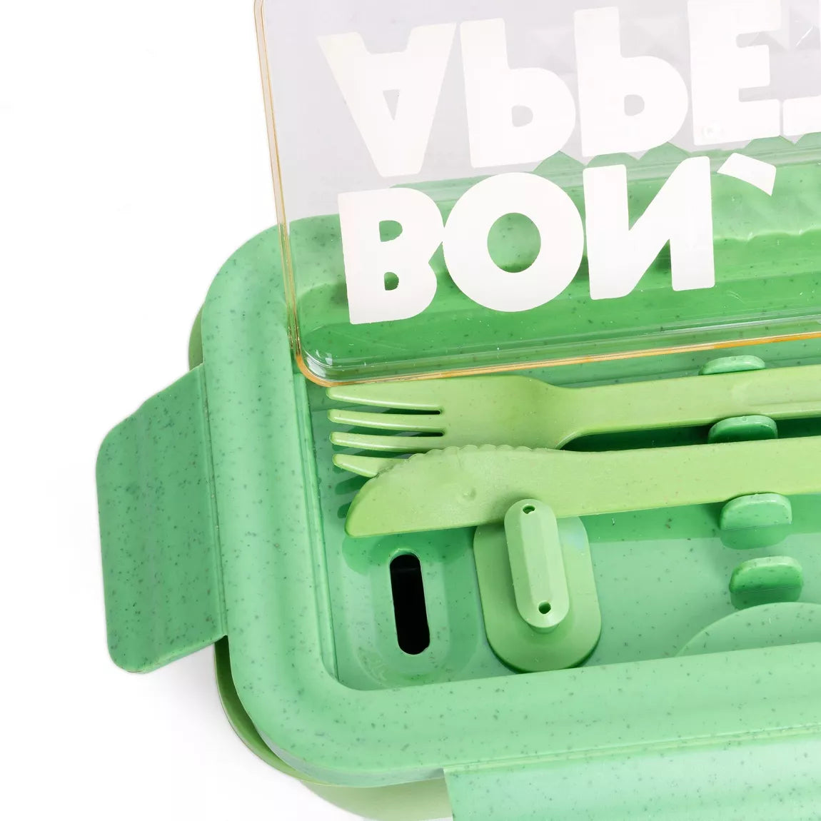 Lunchbox "Bon appétit" - Vert