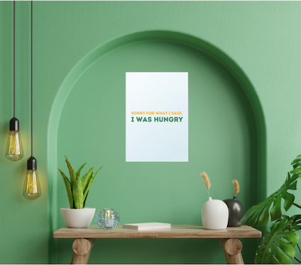 Miroir - Sorry I was hungry