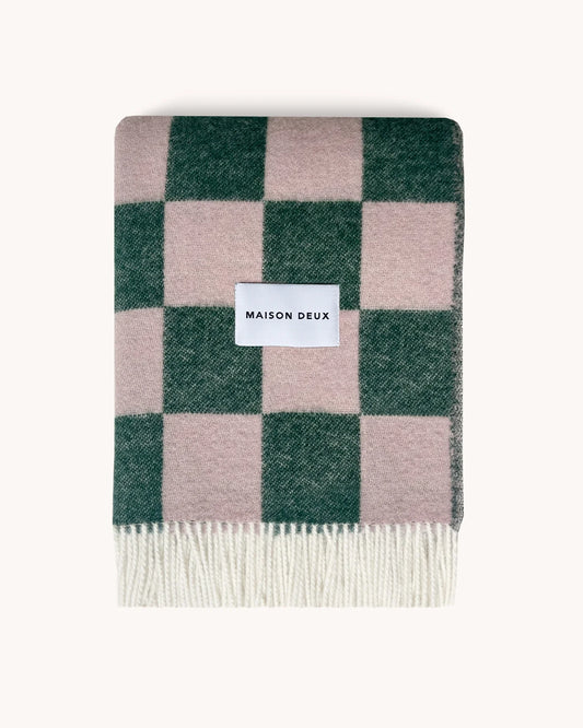 Couverture Damier - Sapin