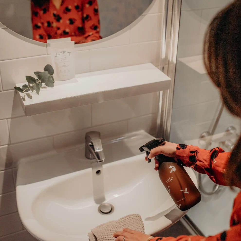 Salle d'eau Lavande – Spray en verre & sa recharge