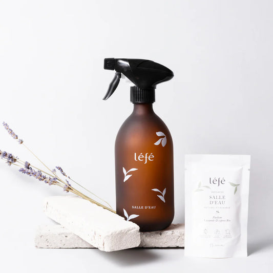 Salle d'eau Lavande – Spray en verre & sa recharge