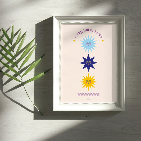 A sky of full of Stars - Affiche Zoé