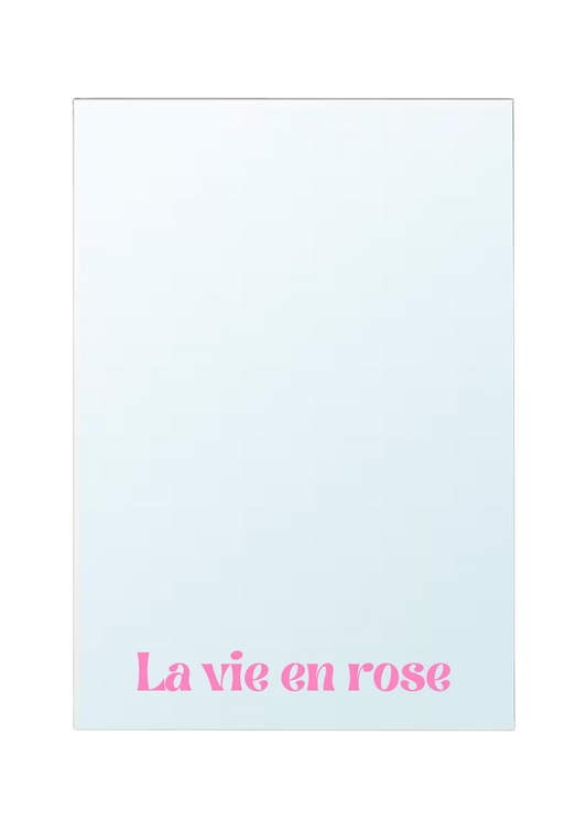 Miroir Edith - La vie en rose
