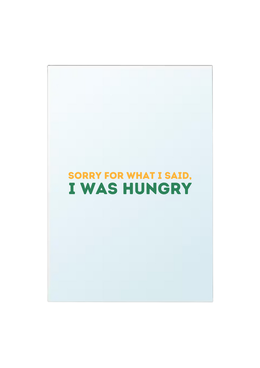 Miroir - Sorry I was hungry