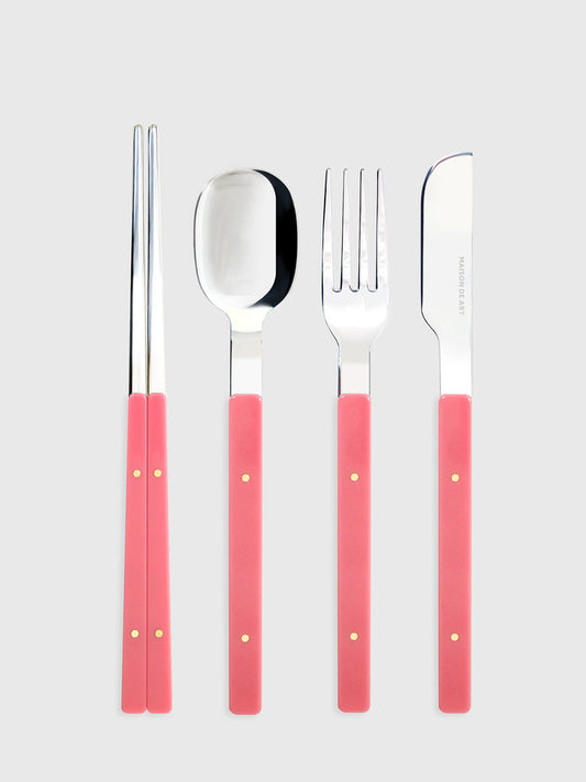 Kit de couverts - Rose