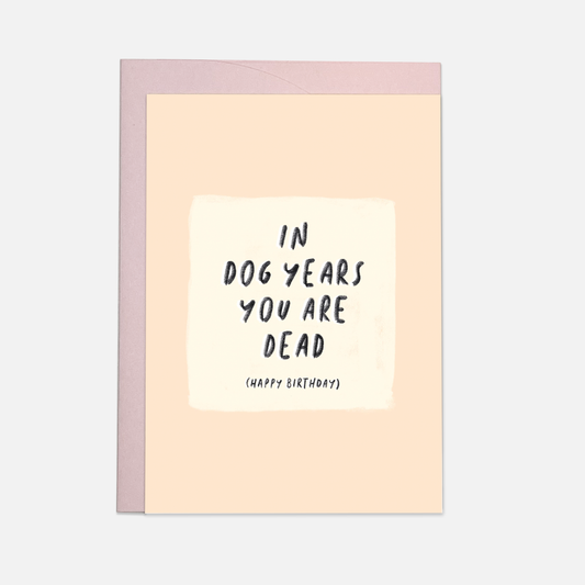 Carte postale - Dog year
