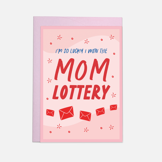 Carte postale - Loterie maman
