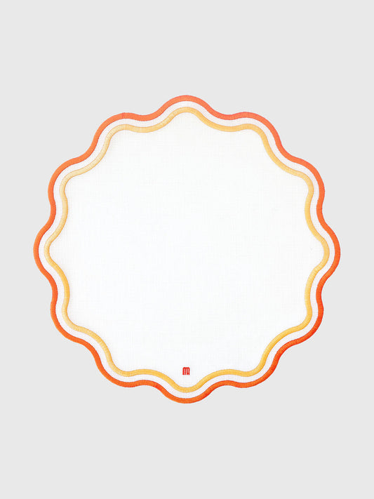 Set de Table Flora - Orange