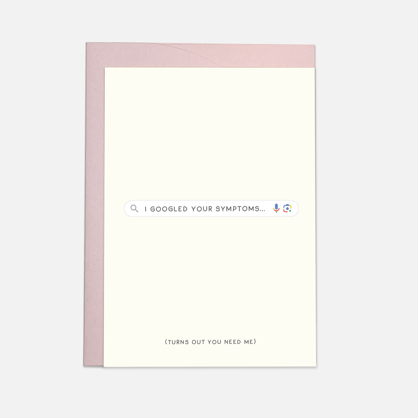 Carte postale - Symptômes Google