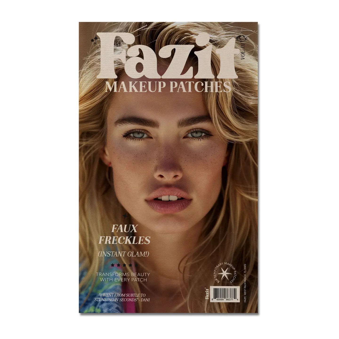 Patchs tâches de rousseur - Marron