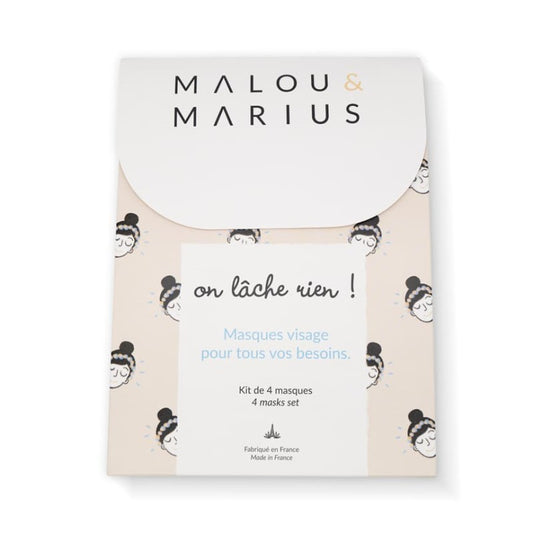 Coffret "On ne lâche rien!" - Masques visages